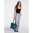 thumbnail image 2 of No Boundaries High Rise Baggy Wide Leg Jeans, 34'' Inseam, Women's and Women's Plus, Sizes XXS-4X, 2 of 5
