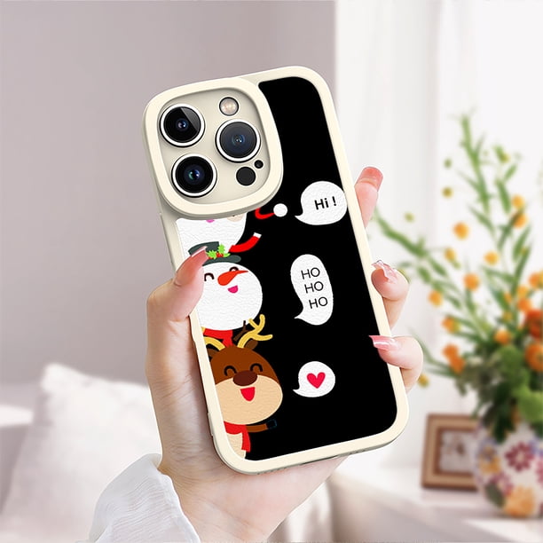 Proteja su iPhone con una moderna funda de goma TPU para teléfono a prueba de golpes - Diseño de dibujos animados