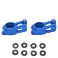 thumbnail image 2 of Asiento de eje trasero de aleación de aluminio, 2 uds., para LOSI Lasernut U4 Tenacity 1/10 RC, portadores de buje trasero, color azul, 2 of 8