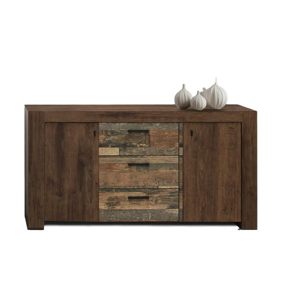 Buffet Kessa Muebles  Oporto Marron con Rustico