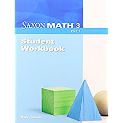 Saxon Math 3 : Student Workbook Part 1 - Walmart.com