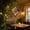 MulticolorA, variant on 3D Rotating Diamond Wind Spinner, Metal Hanging Wind Chime with Crystal Ball for Patio & Garden Decor