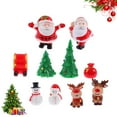 thumbnail image 4 of Gymnture christmas 10Pcs Christmas Resin Miniature Figurines for Landscape Decoration, 4 of 10