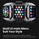 thumbnail image 3 of Moyic Reloj inteligente recargable Haylou, correa de silicona, cardíaco, deportes, compatible con Bluetooth, reloj de 5,1, regalo de Electrónica Negro, 3 of 6