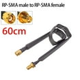 thumbnail image 2 of Flat Coaxial Cable for Hotspot Miner Antenna - 60cm Thru for RV and Vehicle, 2 of 7