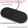 thumbnail image 4 of Chargeur Sans Fil Rapide 3 en 1 Compatible pour Apple Watch iPhone 12 Airpods, 4 of 7