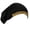 Black, variant on Traditional Hijab Hat for Women Muslims Cap with Lace Flower Decors Simple Design Comfortable Turban Hat for Daily Wear
