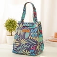 thumbnail image 1 of Lunch Bag  Reusable Large Heat Insulation Lunch Box For Work  Adult Folding Handbag For Office  Foldable Bag With Pocket, 1 of 8