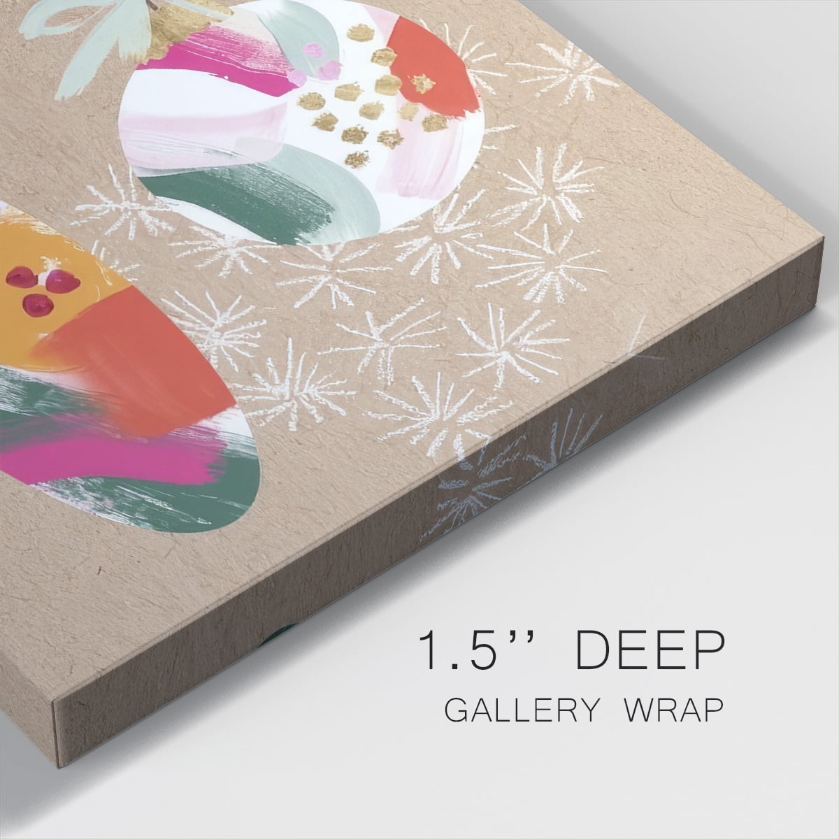 Crafty Christmas Collection B- Gallery Wrapped Canvas