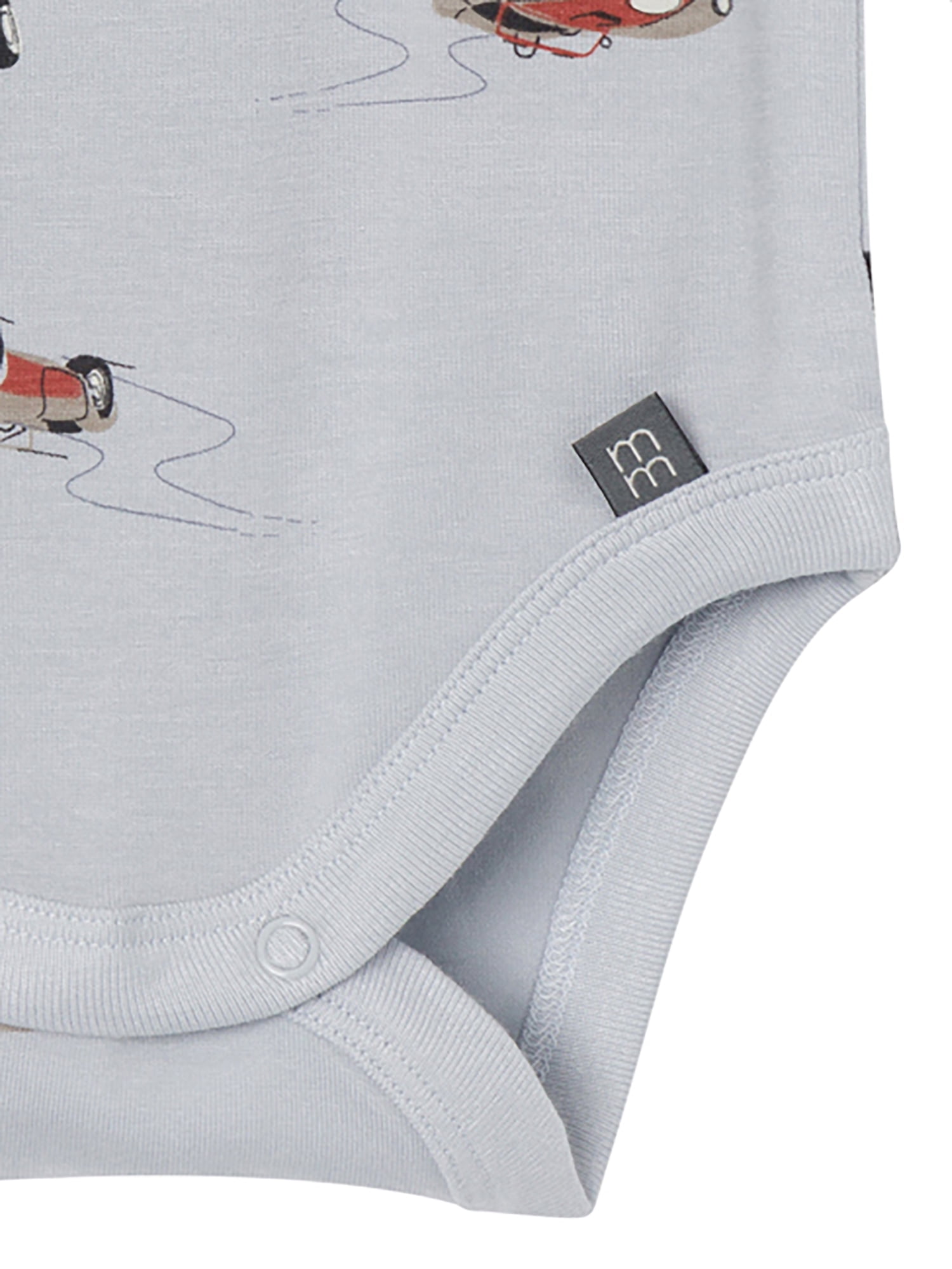 Modern Moments by Gerber Baby Boy Bodysuit and Pant Outfit Set, 2-Piece, Sizes 0/3 Months - 18 Months