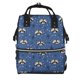 thumbnail image 1 of Fotbe Raccoon blue point Mochila Maternidad - Lona de Sarga Impermeable, Mochila de Pañales de Gran Capacidad con Múltiples Bolsillos y Correas Ajustables, 1 of 6