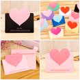 thumbnail image 4 of KAKOWELY 100 tarjetas de papel con forma de corazón, tarjetas de bendición, tarjetas de felicitación en blanco, tarjetas de felicitación en blanco, tarjetas de mensaje, 4 of 5