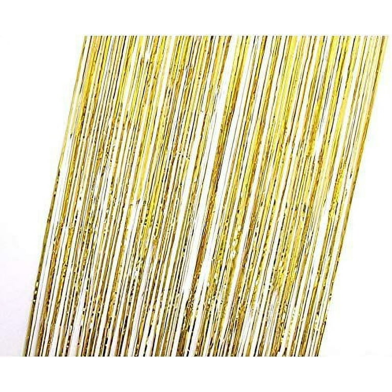Party Decoration Background Metallic Gold Foil Fringe Curtain - China Foil  Curtain and Decoration Curtain price