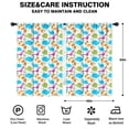 thumbnail image 2 of Blackout Kids Curtains,Colorful Cartoon Dinosaurs Pattern Childrens Insulated Curtains Set Of 2,Bedroom Essentials,Toddler Room Decor 42"x63", 2 of 5