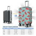 thumbnail image 5 of JUNZAN Watermelon Print Washable Luggage Cover - Fashion Suitcase Protector Fits 18-32 Inch Luggage, 5 of 8