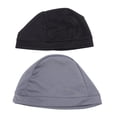 thumbnail image 1 of SHISUYAN 2Pcs Cycling Running Hat Black Fitted to Head Temperature Regulation Cap, 1 of 9