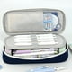 thumbnail image 4 of Estuche Oxford de Tela con Múltiples Compartimentos y Gran Capacidad | Bolsa de Almacenamiento para Material Escolar | Azul Marino | 22 X 5,5 X 10 Cm | Resistente y Fácil de Limpiar | Cierre de Crema, 4 of 6