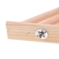 thumbnail image 3 of Plataforma de madera para percha de pájaros para loros y periquitos Madera en bruto, 3 of 9