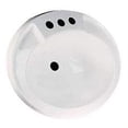 thumbnail image 4 of 17X20white Poly Oval Lav W/Overflo, 4 of 4