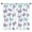 White Blue Purple, variant on Blackout Kids Curtains,White Blue Butterfly Pattern Childrens Insulated Curtains Set Of 2,Bedroom Essentials,Toddler Room Decor 42"x54"