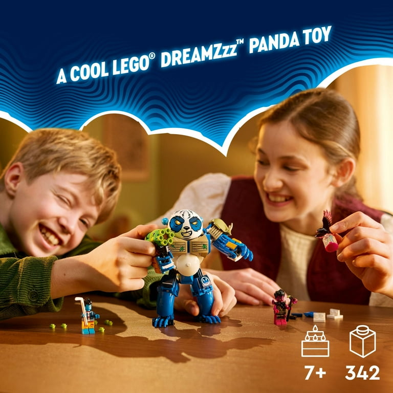 Free Shipping! LEGO DREAMZzz Logan the Mighty Panda Rebuildable