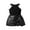 Black, variant on Kids Little Girl Summer Outfit 18 24 Months 2T 3T 4T 5T 6T Solid Ribbed Sleeveless Tank Tops Leather Zipper A-line Skorts 2 Pcs Clothing Set