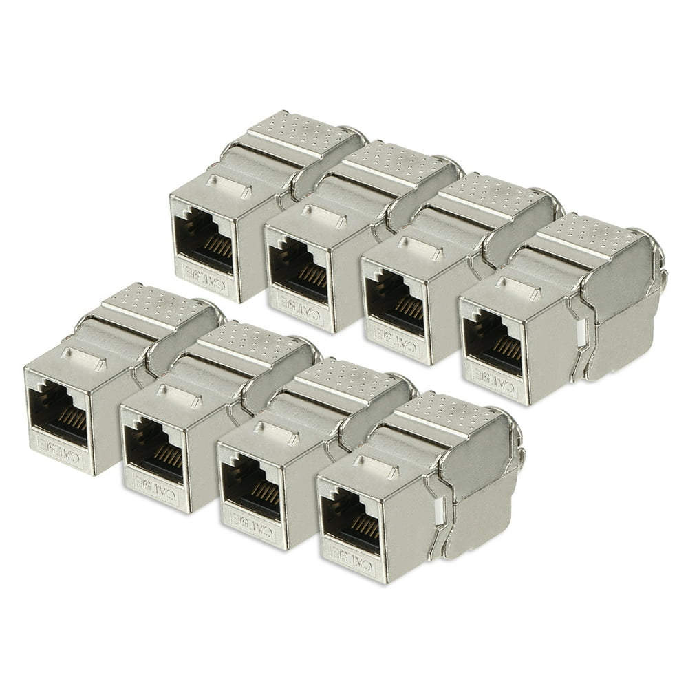 RJ 45 Keystone Jack Module Cat.5E FTP 500 Mhz 10GB No Tools Needed 8