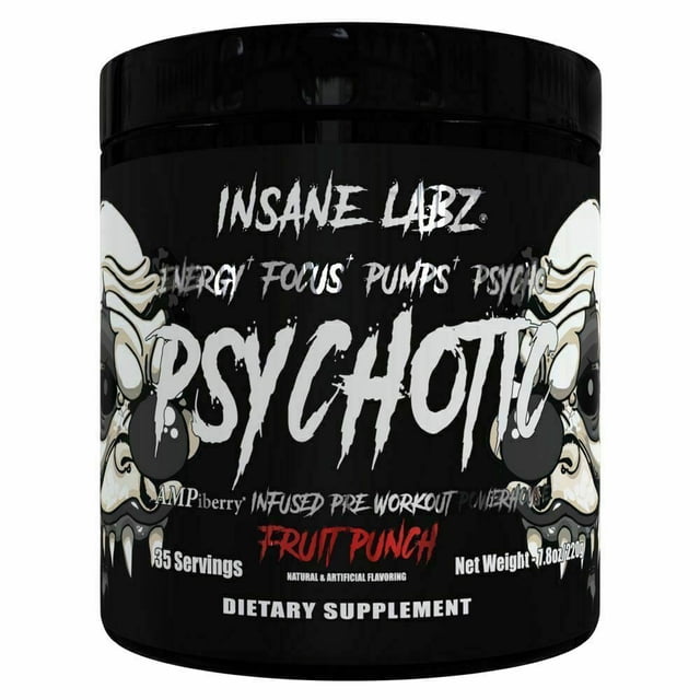 INSANE LABZ PSYCHOTIC BLACK FRUIT PUNCH 35 SERVICIOS INSANE LABZ INSANE LABZ PSYCHOTIC BLACK FRUIT PUNCH
