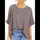 thumbnail image 1 of Camiseta Holgada Informal de Verano de Corta para Mujer. Marrón S, 1 of 8
