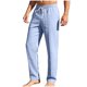 thumbnail image 4 of Ceisia Gift Men's All-Season Casual Pants - Solid Color Drawstring Pocket Fashionable Straight Leg Elastic Waist Pants, 4 of 9