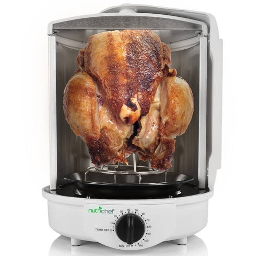 Nutrichef Vertical Countertop Rotisserie Rotating Oven Com