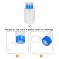 thumbnail image 4 of Dispensadores de alcohol solvente Uxcell de 180 ml (6.1 oz) con bomba de dispensación de líquido de empuje recto, azul, 4 of 6