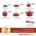 thumbnail image 5 of Rachael Ray 12pc Cucina set - red, 5 of 5