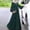 Green, variant on Women Solid Color Long Sleeve Ruffle Dress Long Sleeve Prayer Clothes Chiffon Scarf Hijab Nigerian Dresses for Women Elegant Pregnancy Dress for Women Long Sleeve Maxi Dresses for Girls