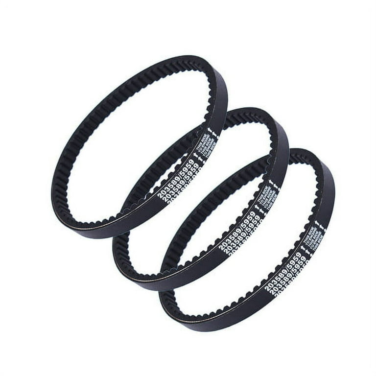 Fithood 3pc 203589 5959 go kart drive belt 30 series for Manco 5959 comet 203589 Walmart