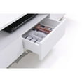 thumbnail image 2 of Modrest Legend 79"-Wide Modern White TV Stand, 2 of 6