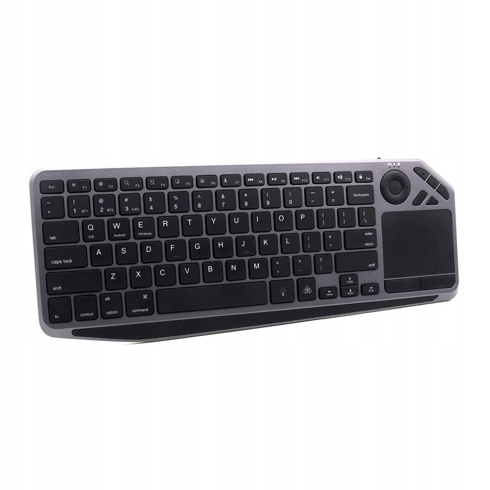 Bluetooth 2.4G wireless touch dual-mode keyboard computer tablet smart TV keyboard multimedia hotkey keyboard