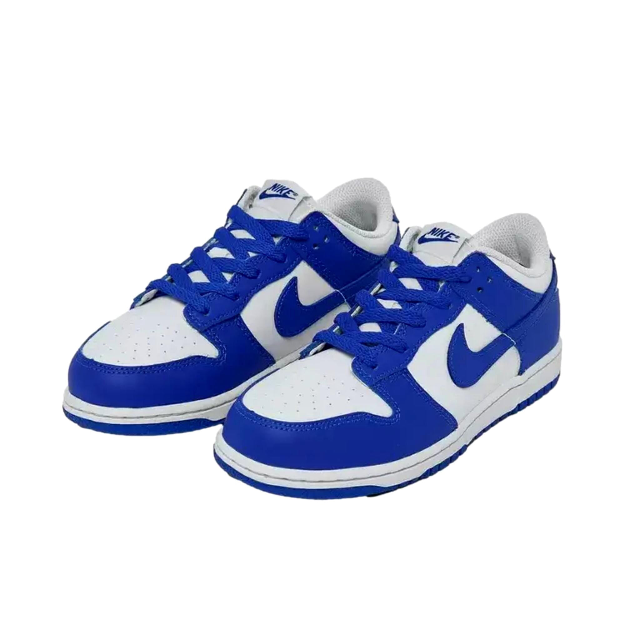 Little Kid's Nike Dunk Low White/Hyper Royal-Hyper Royal (FB9108 131) - 10.5