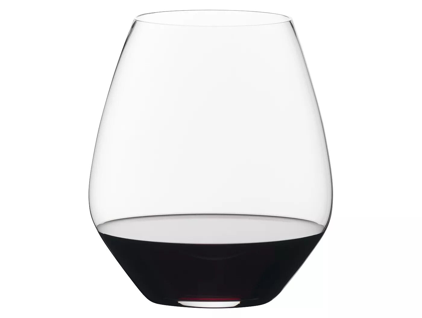 Riedel Vivant 22 Ounce Capacity 2 Piece Pinot Noir Stemless Crystal