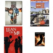Assorted 4 Pack DVD Bundle: Mercy Streets, Smokey and the Bandit II, Lean on Me, Batman Begins