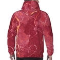thumbnail image 5 of Hoodies for Men - Abstract White Red Gold Marble Texture Long Sleeve Comfrt Men'S Fashion Hoodies & Sweatshirts, Sweatshirts for Men Hoodies Pullover Clothing Clothes with Pouch, 5 of 7