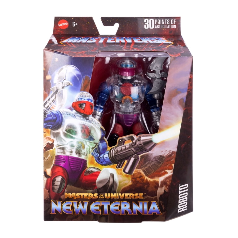 Masters of the Universe, Action Figure, Roboto, 30 Articulations