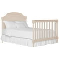 thumbnail image 3 of Evolur Convertible Crib Wooden Full Size Bed Rail, Pink Satin, 3 of 3