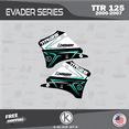 thumbnail image 2 of Kalair GFX Graphics Kit for Yamaha TTR125 (2000-2007) Evader Series, 2 of 5