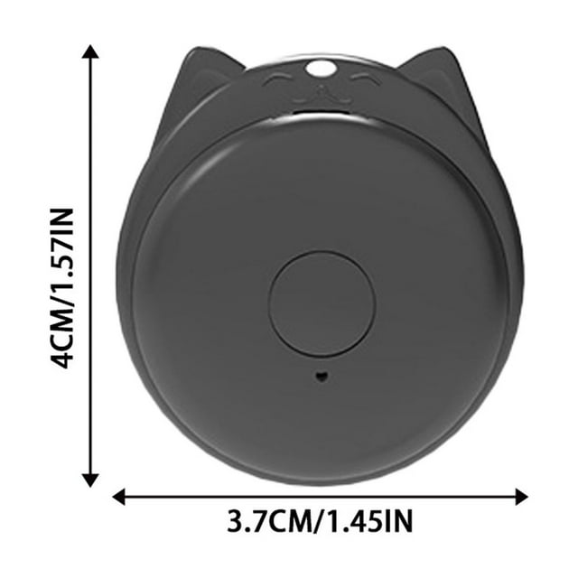 Pet Loss Locator Device Tracking For Dogs Cats Indoor Outdoor Lightweight Durable ABS