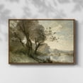 thumbnail image 2 of Vintage Landscape-MXVIII By Wexford Home Framed in Walnut Wood Gallery Wrapped Canvas 17 in. x 25 in., 2 of 7
