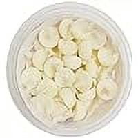 PRABHUPRIYA Chandan Ghee Jyot Batti 100 Pcs Cotton Wick Round Cotton Wicks for Diya, GOL Batti for Puja with Chandan Tip, PACK 1