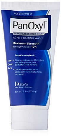 Panoxyl 10% Acne Foaming Wash, 5.5 oz, 3 Count Panoxyl 10% Acne Foaming Wash, 5.5 oz, 3 Count