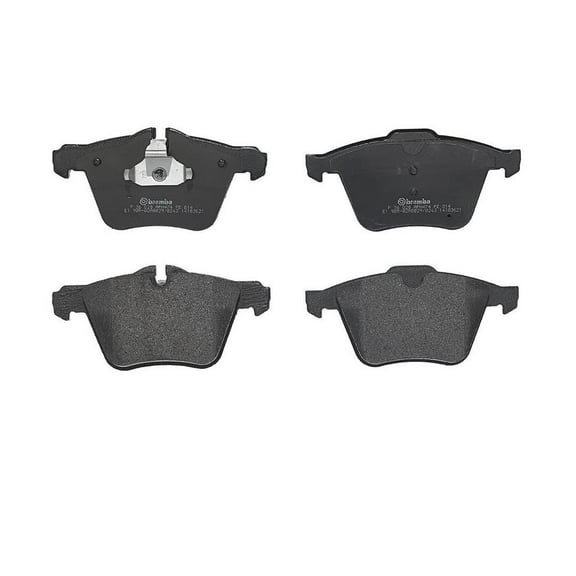 Brembo OE Part P36028 Low-Met Brake Pads for Jaguar F-Type, XF, XJ (Front) * Premium OE Equivalent Performance