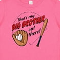thumbnail image 4 of Inktastic That's My Big Brother out There Baseball Boys or Girls Baby T-Shirt, 4 of 5